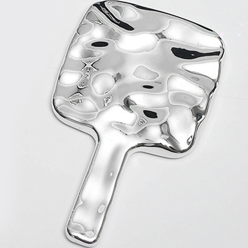 Beauty Makeup Hd - Handspiegel met elegante elektrogeplateerde afwerking, draagbaar