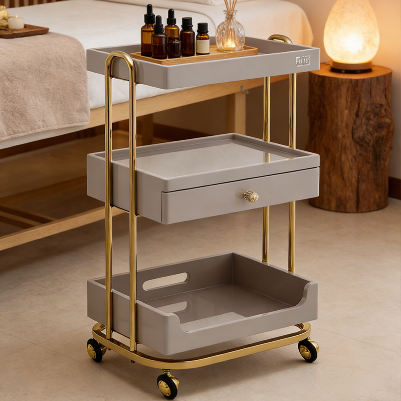 Beauty And Makeup Studio - Professionele schoonheidssalon trolley met laden, mobiele