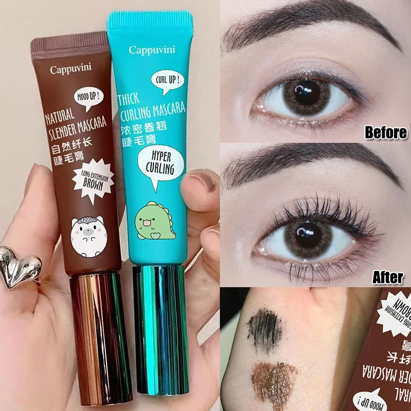 Huda Beauty Makeup Set - Natuurlijke Zwart Bruine Mascara Wimpers Verlenging