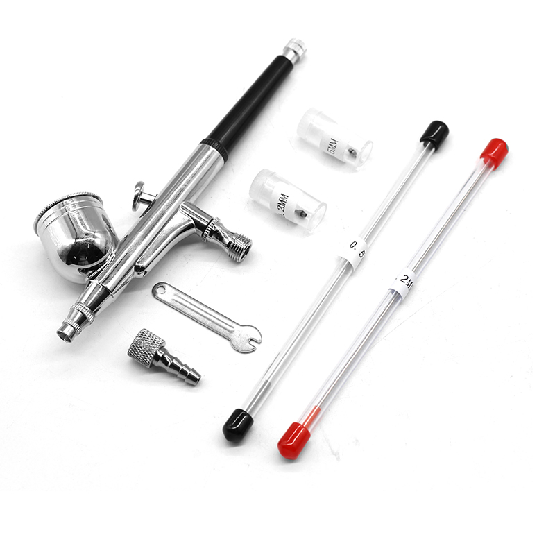 Beauty Makeup Hd - Zwaartekracht Dual-action Mini Airbrush Verf Nagelspuitpistool