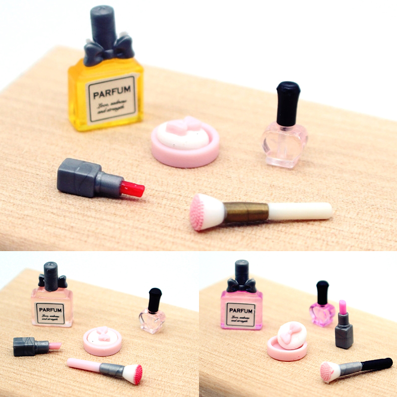 Blush Brush Kabuki - 1 Set 1:12 Poppenhuis Miniatuur Cosmetica