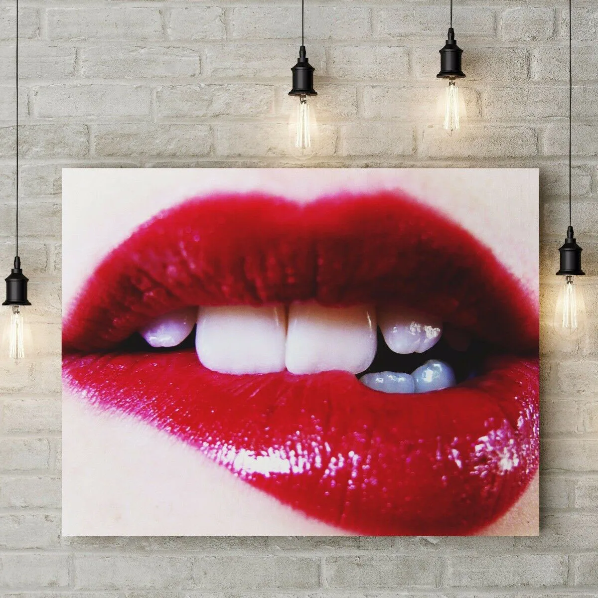 Beauty Makeup Hd - Mode Schoonheidssalon Make-up Rode Rode Lippen