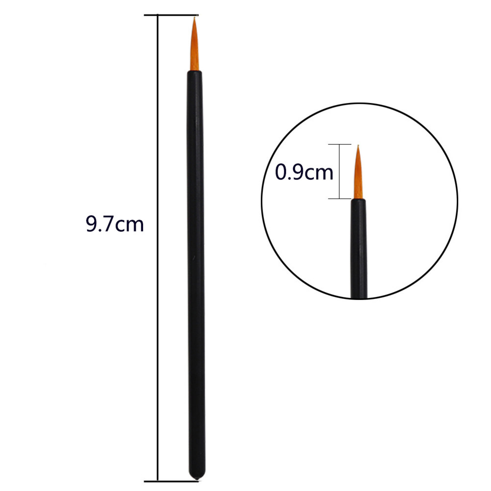 100 stuks wegwerp eyelinerbors - Makeup Brush Set recensie en prijs