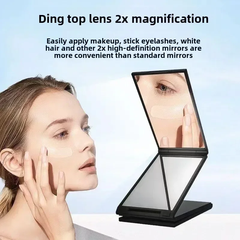Opvouwbare make-upspiegel met  - Beauty Makeup Hd recensie en prijs