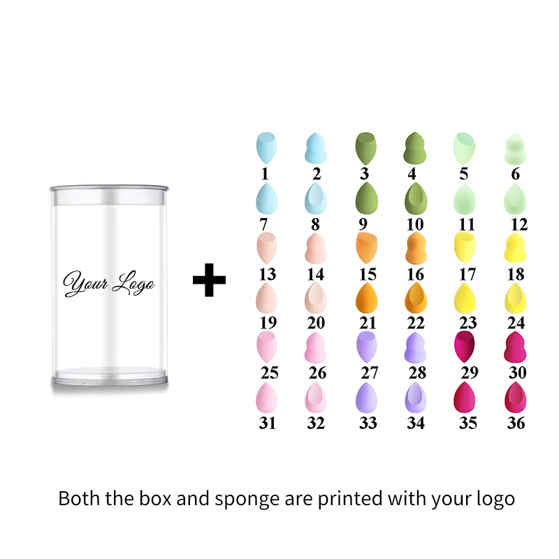 25 stks Custom Logo Black Box  - Beauty Blender In Makeup recensie en prijs