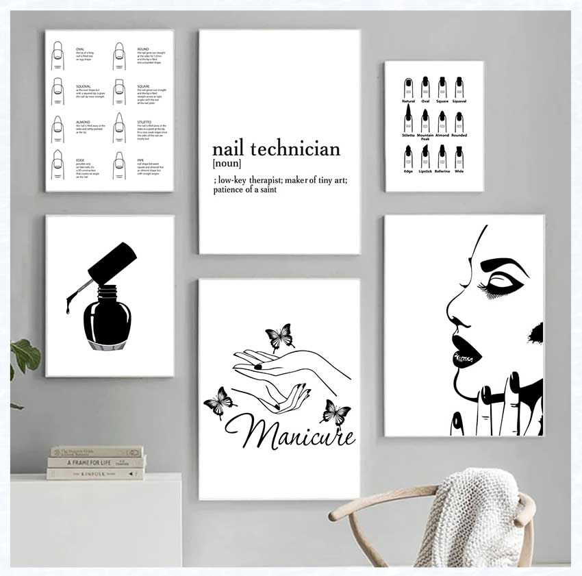 Kunstposters en prints Nagelst - Makeup Is Beauty Quotes recensie en prijs