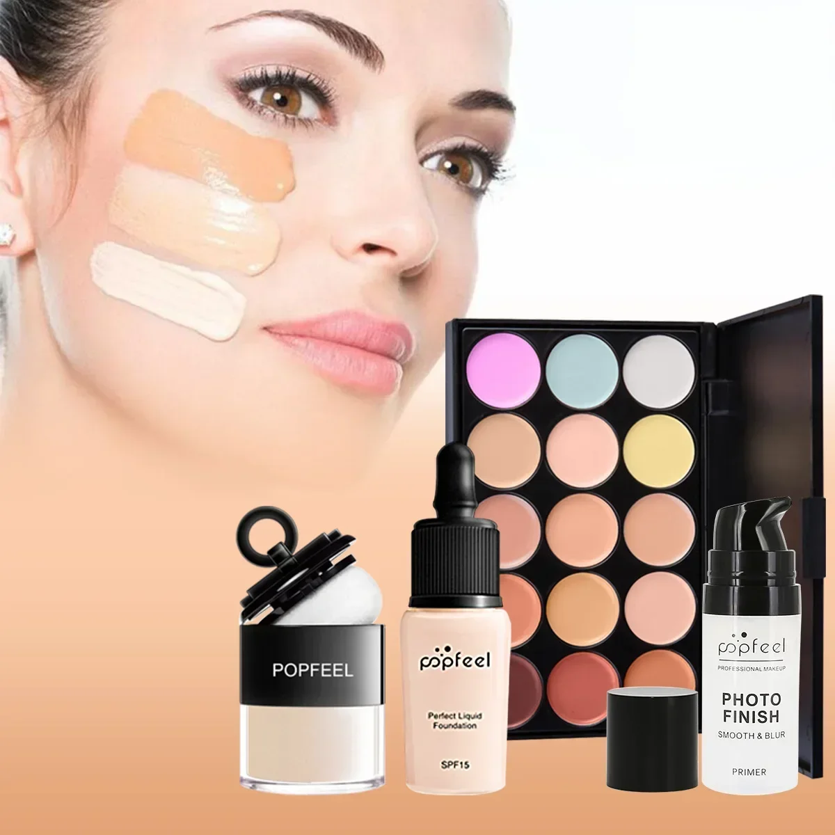 POPFEEL Alles-in-één make-upki - Huda Beauty Makeup Set recensie en prijs