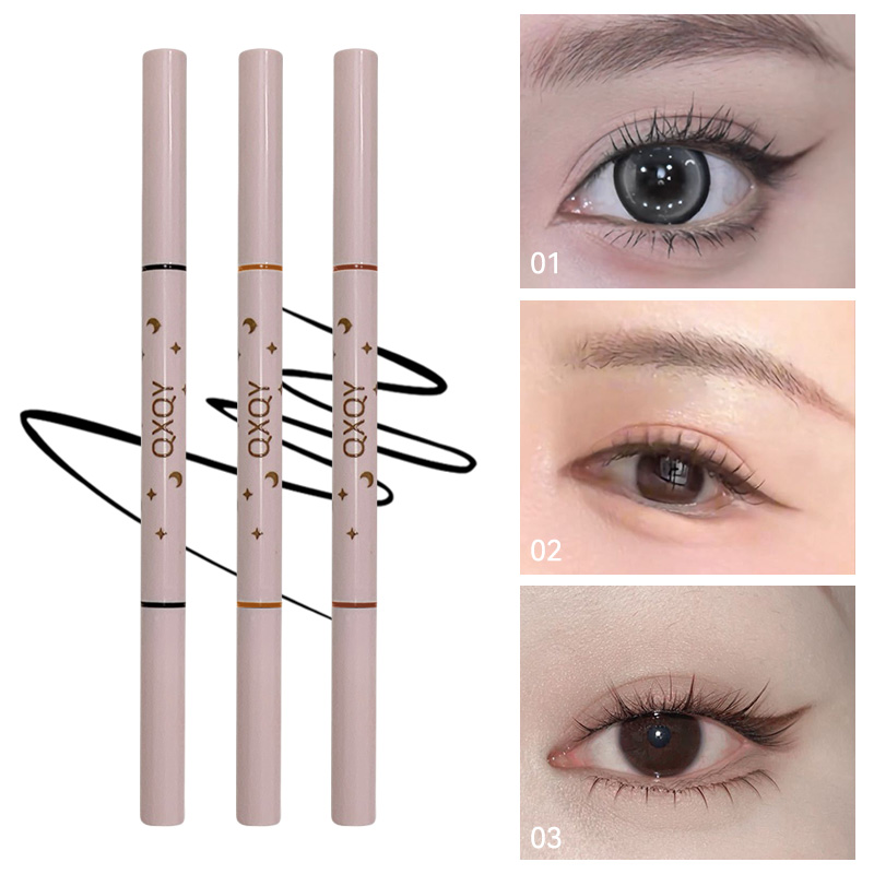 QXQY Eyeliner met dubbele kop, - Makeup Brush Set recensie en prijs