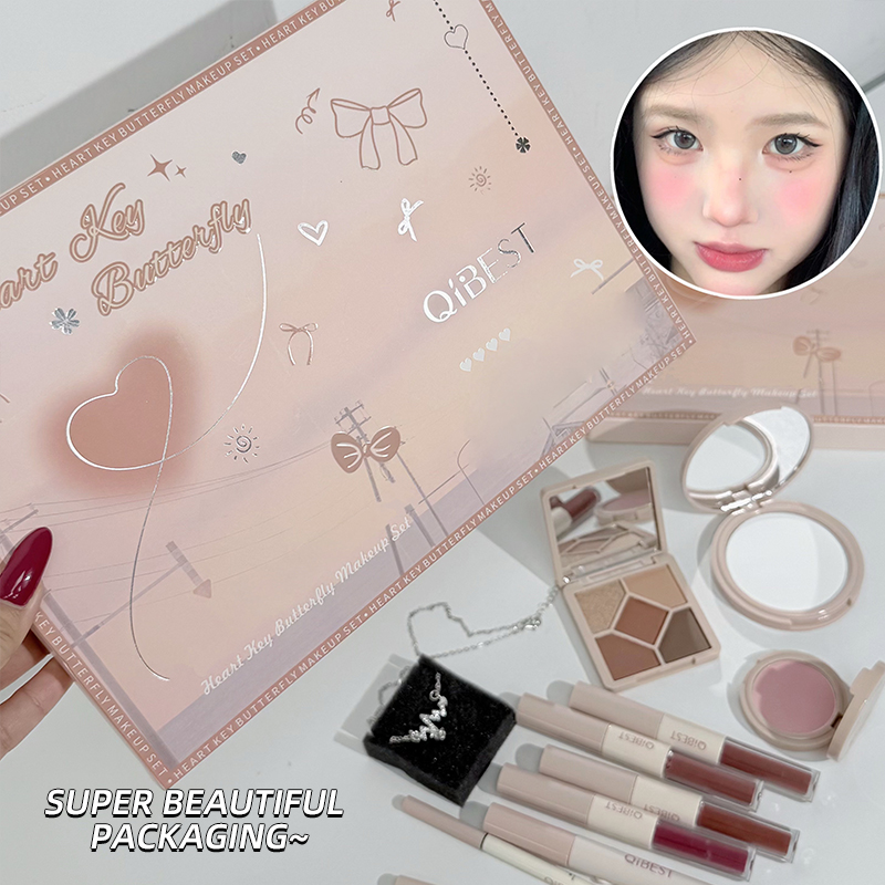 QIBEST Gezichtsmake-upset 4-de - Huda Beauty Makeup Set recensie en prijs