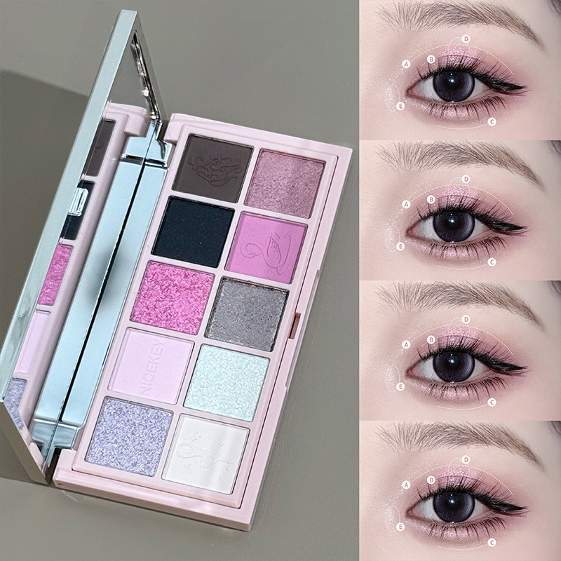 NICEKEY Roze Ballet Make-up Se - Huda Beauty Makeup Set recensie en prijs