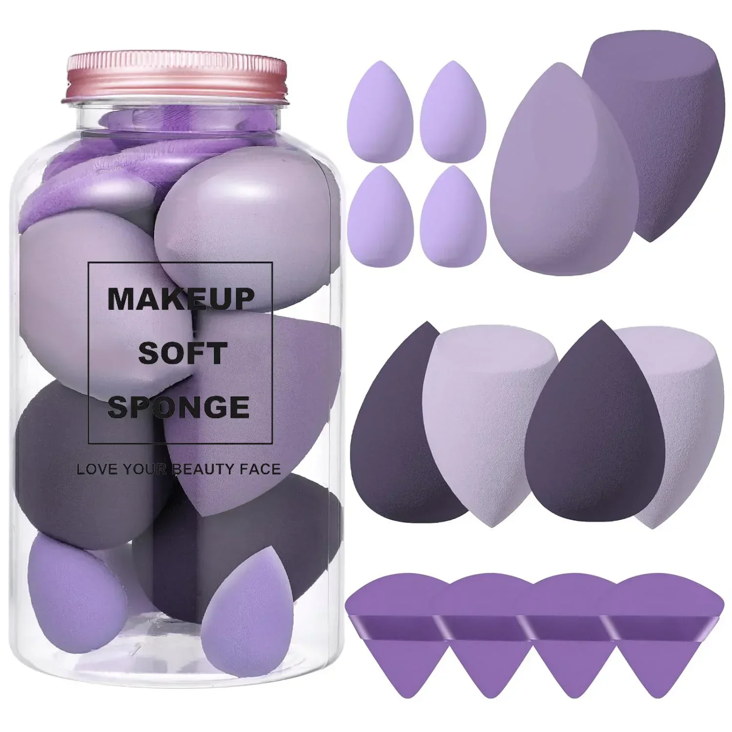 12/14 Stuks Make-Up Spons Blen - Beauty Blender In Makeup recensie en prijs