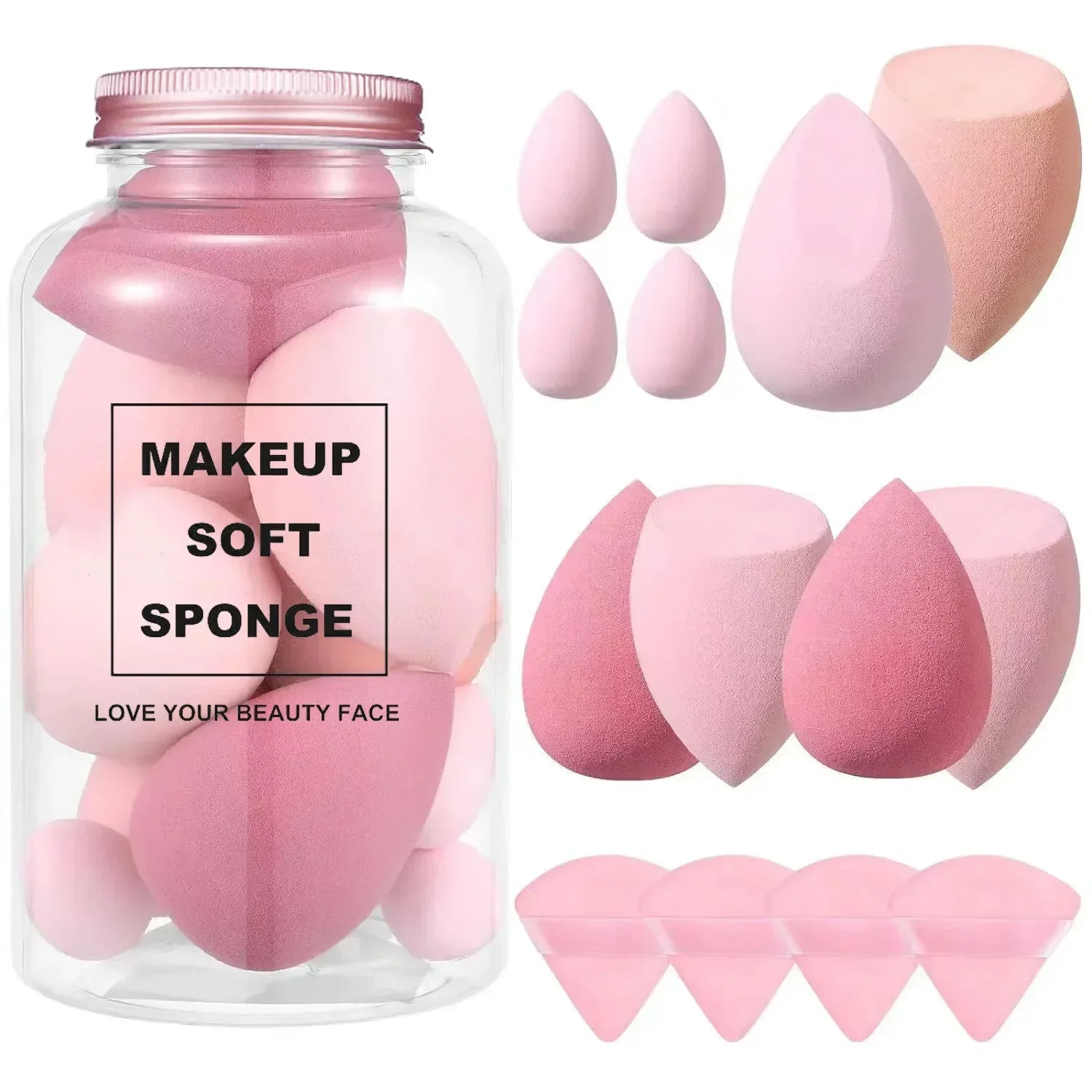 12/14 Stuks Make-Up Spons Blen - Beauty Blender In Makeup recensie en prijs