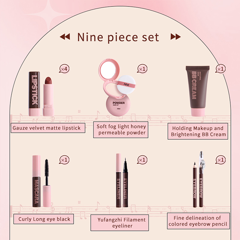 Geschenkdoos 9-delige lippenst - Huda Beauty Makeup Set recensie en prijs