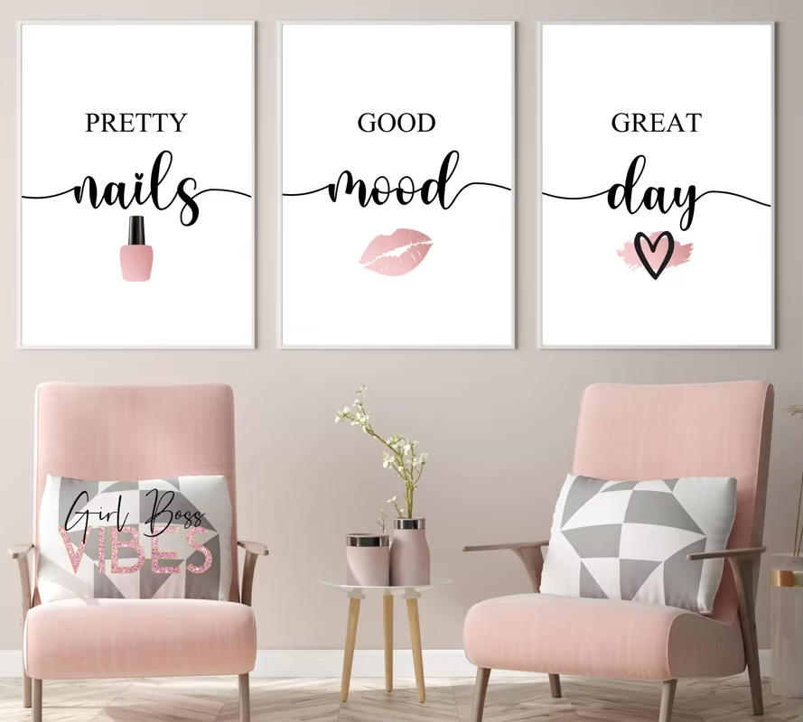 Nordic Roze Vrouwen Rode Lippe - Makeup Is Beauty Quotes recensie en prijs