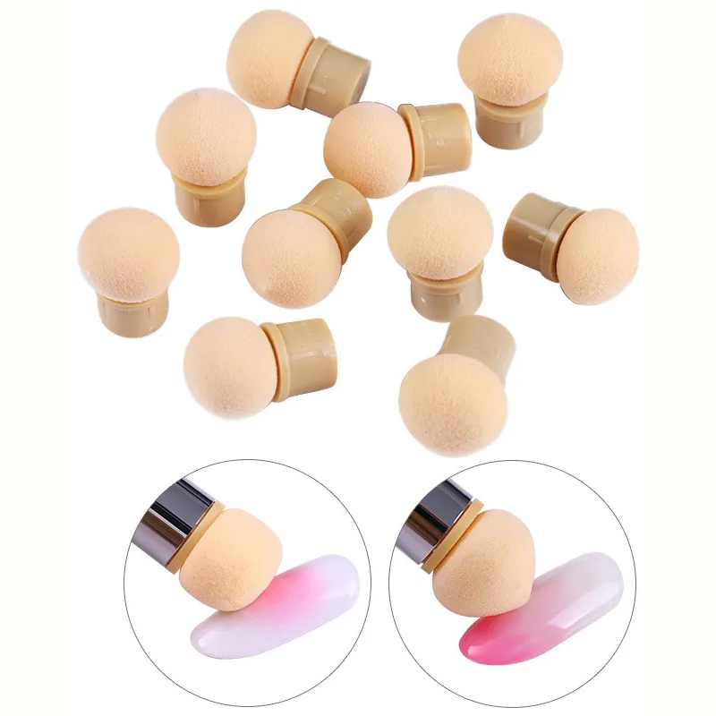 Ronde scherpe kop sponskoppen  - Blush Brush Kabuki recensie en prijs
