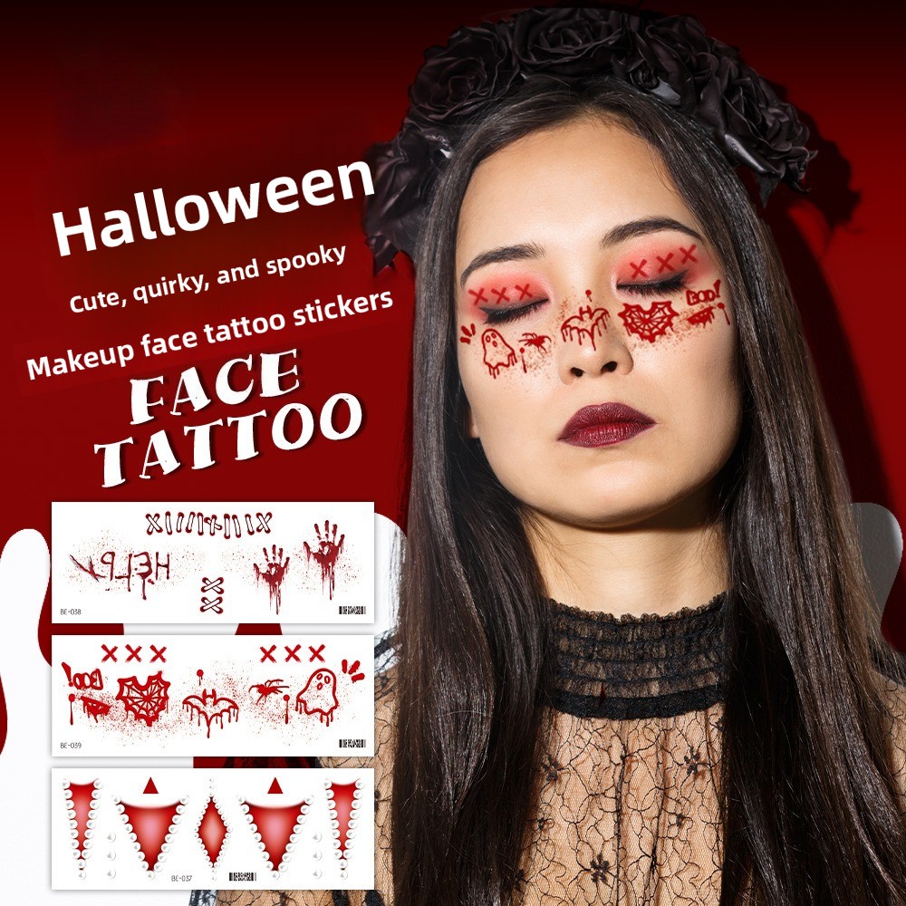 5 stuks Halloween schoonheidss - Beauty Halloween Makeup recensie en prijs